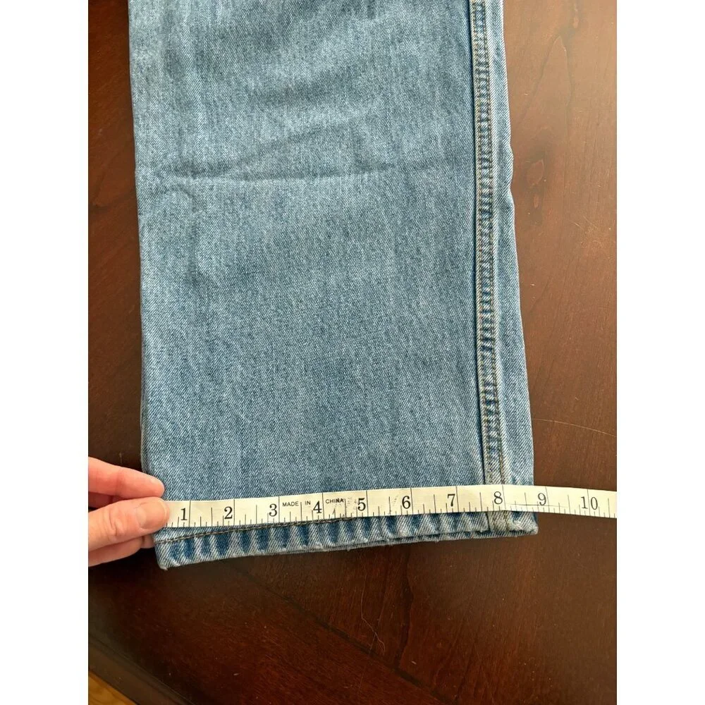 Levi’s 550 Men’s Relaxed Fit Baggy 90s Dad Jeans Medium Wash 40 x 30